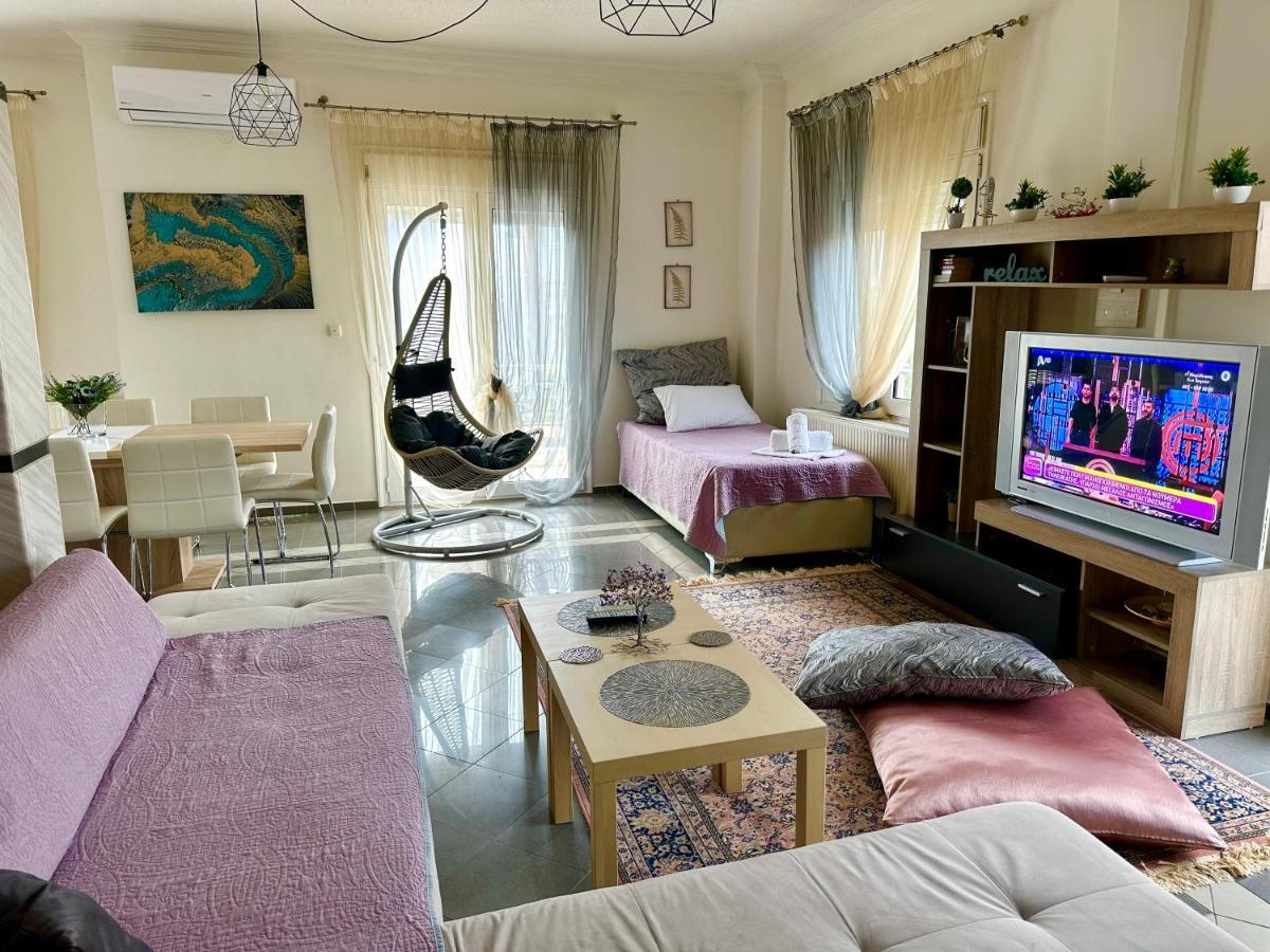 Relax Home Vacation Néa Péramos Dış mekan fotoğraf